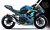 Complete 3M™ Decal Sticker Kit - PETRO for Kawasaki Ninja 400