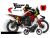 Complete 3M™ Decal Sticker Kit - RACING (Red/Lime) for Yamaha Ténéré 700