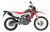 CRF250L Red/White Sticker Set