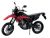 CRF250M ('13) Red/Black Sticker Set