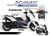 Complete 3M™ Decal Sticker Kit - Wave (Brown) for Yamaha XMAX CONNECTED ('23-'24)