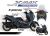 Complete 3M™ Decal Sticker Kit - Wave (Gold) for Yamaha XMAX CONNECTED ('23-'24)