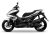 Yamaha Aerox White Plastic Set