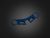 Holder Fork Upper Scale Plate - Blue