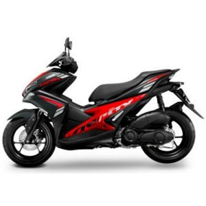 Yamaha Aerox Black/Red Plastic Set