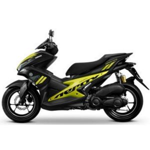 Yamaha Aerox Black/Lime Plastic Set